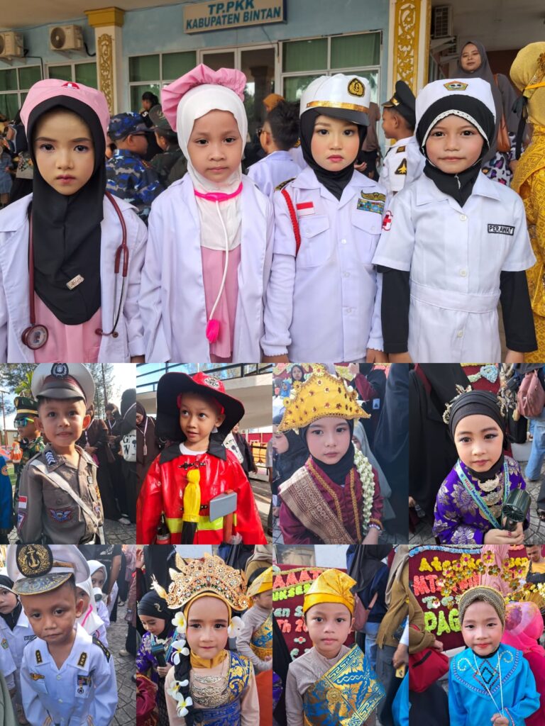 Pawai Tutup Tahun Ajaran 2025/2026 RA dan TK se Kabupaten Bintan