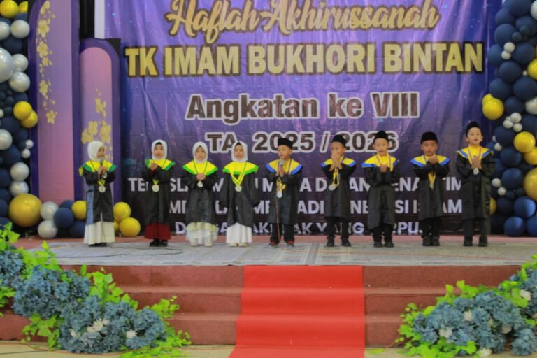 Prosesi Kelulusan Peserta Didik TK IMAM BUKHORI BINTAN Ta. 2025/2026